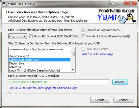 برای بزرگتر شدن عکس روی آن کلیک کنید  نام:	YUMI-Multiboot-USB-Creator.png نمایش ها:	1 اندازه:	32.2 KB شناسه:	17790
