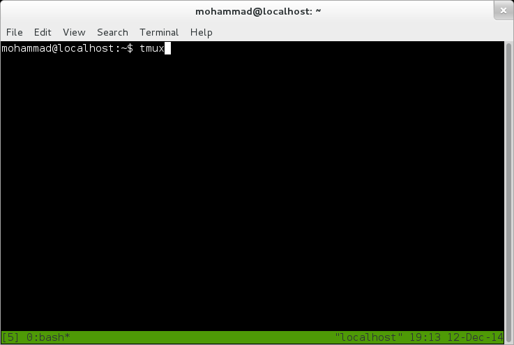 how to install tmux in debian ubutnu centos redhat