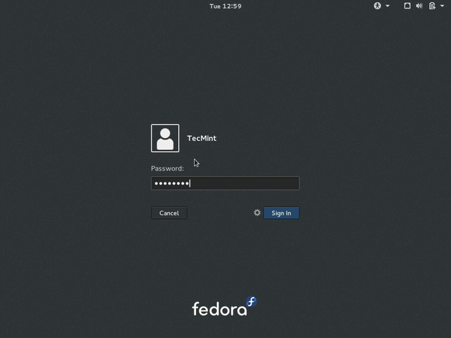 برای بزرگتر شدن عکس روی آن کلیک کنید  نام:	Fedora-23-Login.png نمایش ها:	1 اندازه:	14.5 KB شناسه:	20242