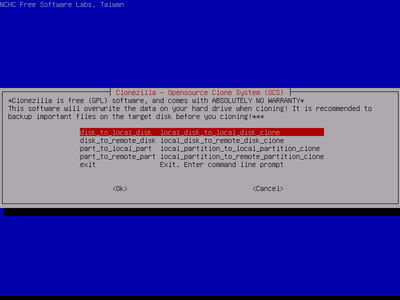 ابزار clone از هارد دیسک در لینوکس