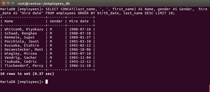 برای دیدن سایز بزرگ روی عکس کلیک کنید  نام: Query-MySQL-Table-by-Birth-Date-3.png مشاهده: 1 حجم: 15.9 کیلو بایت