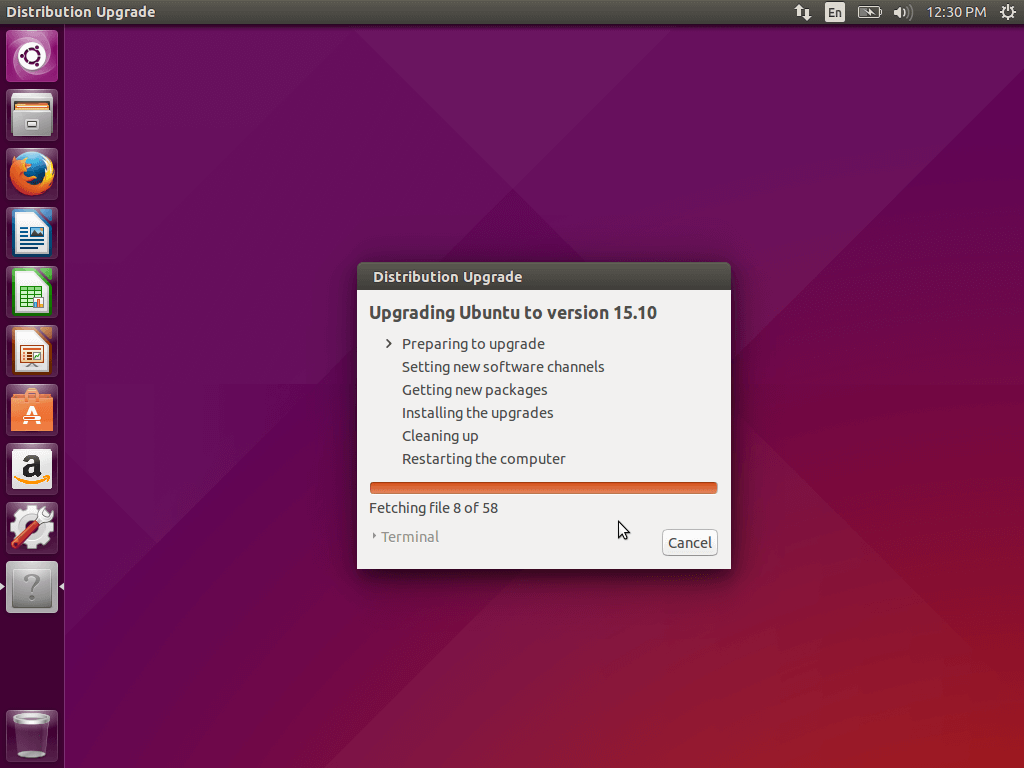 آپگرید ubuntu 15.04 به 17.10
