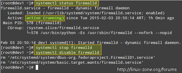 برای دیدن سایز بزرگ روی عکس کلیک کنیدنام: Disable-Firewalld-Service.pngمشاهده: 1حجم: 50.1 کیلو بایت