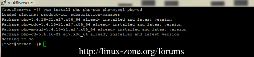برای بزرگتر شدن عکس روی آن کلیک کنید  نام:	Install-PHP-Modules-in-CentOS-7.png نمایش ها:	1 اندازه:	36.3 KB شناسه:	20439