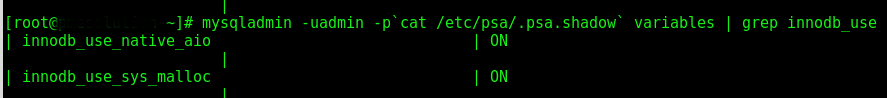 حل خطای innodb memory heap is disabled
