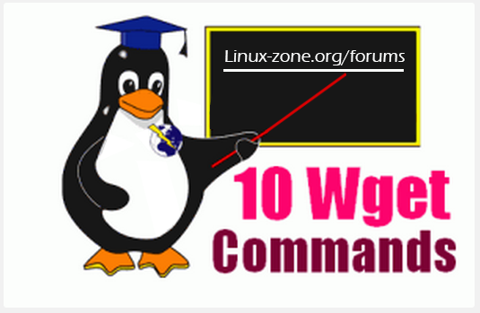 دستور wget در لینوکس