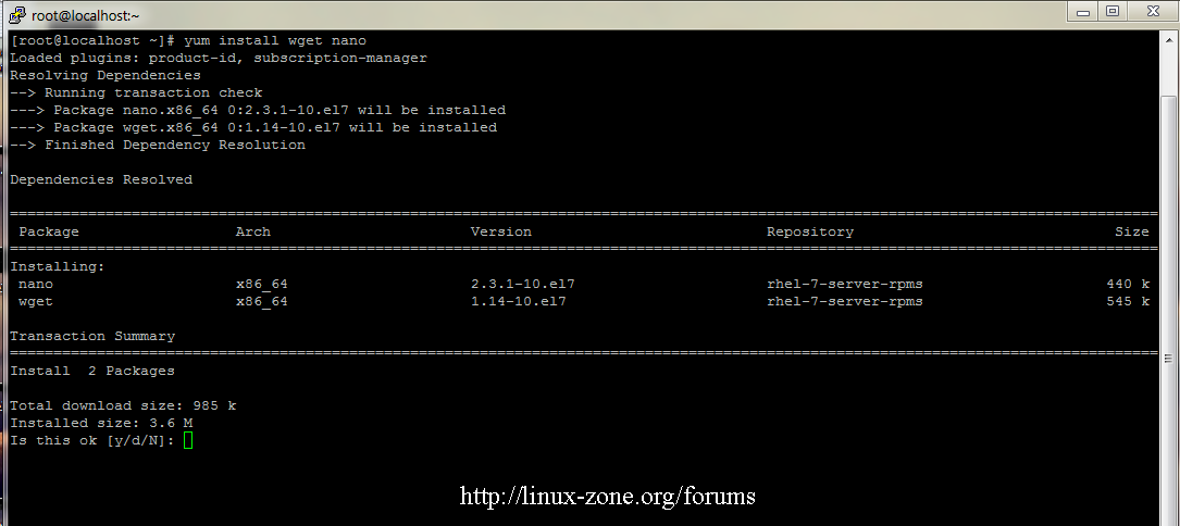 برای دیدن سایز بزرگ روی عکس کلیک کنید  نام: Install-wget-in-Linux.png مشاهده: 1 حجم: 52.4 کیلو بایت