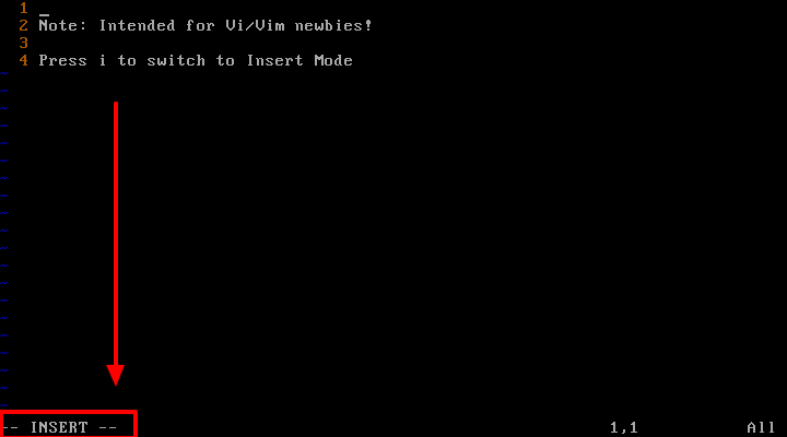 آموزش vim