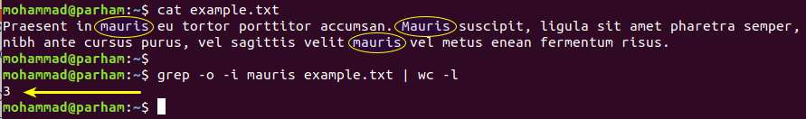 برای بزرگتر شدن عکس روی آن کلیک کنید  نام:	grep and wc commands.png نمایش ها:	0 اندازه:	27.9 KB شناسه:	26623