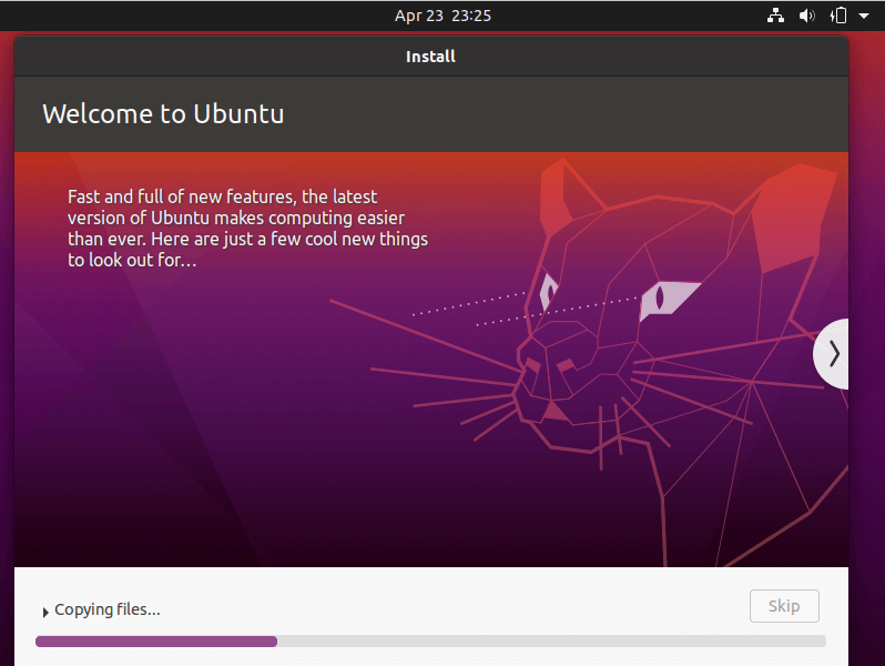 نصب ubuntu 20.04 در محیط مجازی