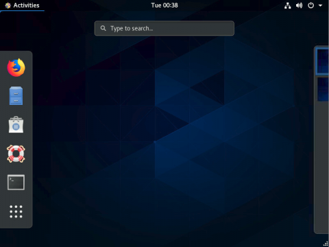 برای بزرگتر شدن عکس روی آن کلیک کنید  نام:	centos-8-gnom-desktop-40.png نمایش ها:	0 اندازه:	65.5 KB شناسه:	26955
