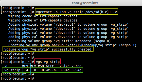 برای دیدن سایز بزرگ روی عکس کلیک کنید  نام: Verify-Volume-Group-linux-zone.org-forums.png مشاهده: 1 حجم: 22.7 کیلو بایت