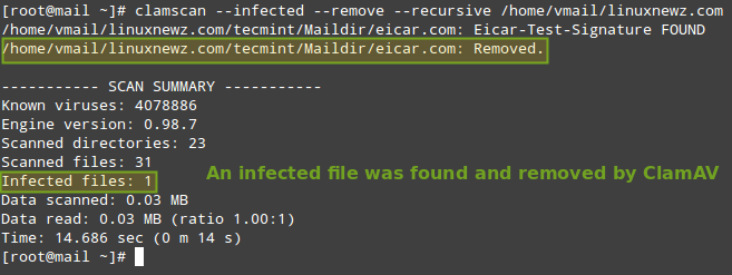 برای دیدن سایز بزرگ روی عکس کلیک کنید  نام: ClamAV-Scan-For-Email-Virus.png مشاهده: 1 حجم: 11.0 کیلو بایت