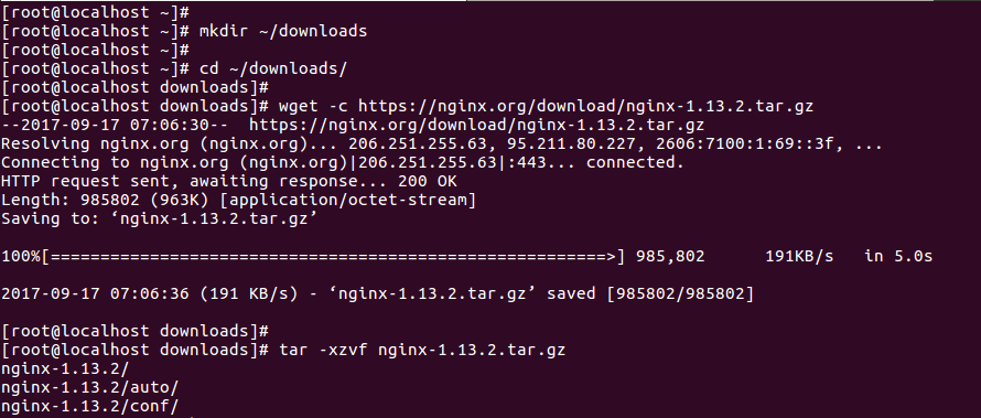 برای بزرگتر شدن عکس روی آن کلیک کنید  نام:	2-Download-Nginx-Source-Files.png نمایش ها:	1 اندازه:	14.1 KB شناسه:	22144