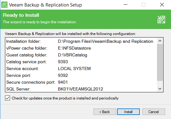 برای دیدن سایز بزرگ روی عکس کلیک کنید  نام: 15-Veeam-Backup-and-Replication-setup-Ready-to-install-view.png مشاهده: 1 حجم: 30.2 کیلو بایت