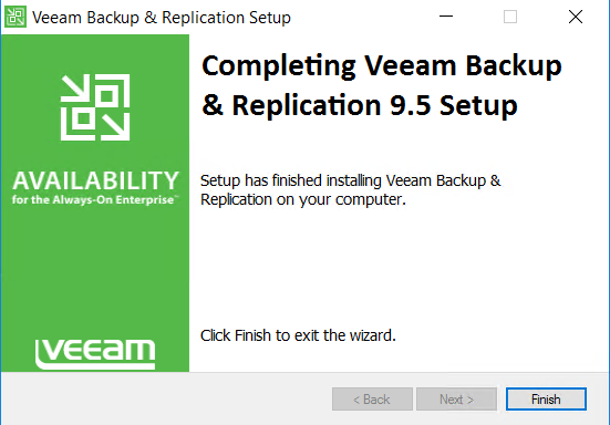 برای دیدن سایز بزرگ روی عکس کلیک کنید  نام: 17-Completing-Veeam-Backup-and-Replication-9.5-setup-view.png مشاهده: 1 حجم: 77.8 کیلو بایت