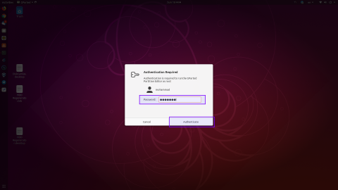برای بزرگتر شدن عکس روی آن کلیک کنید  نام:	gparted_ubuntu-3.png نمایش ها:	0 اندازه:	1.11 MB شناسه:	26843