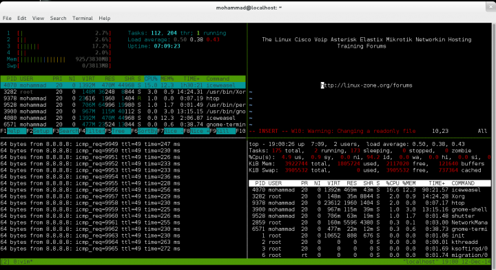 نحوه نصب و راه اندازی tmux در اوبونتو - مینت و دبیان