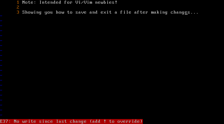 دستور vim