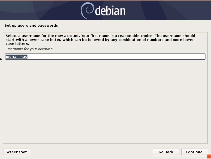 برای بزرگتر شدن عکس روی آن کلیک کنید  نام:	debian-10-username-configuration-11.png نمایش ها:	0 اندازه:	110.4 KB شناسه:	26724