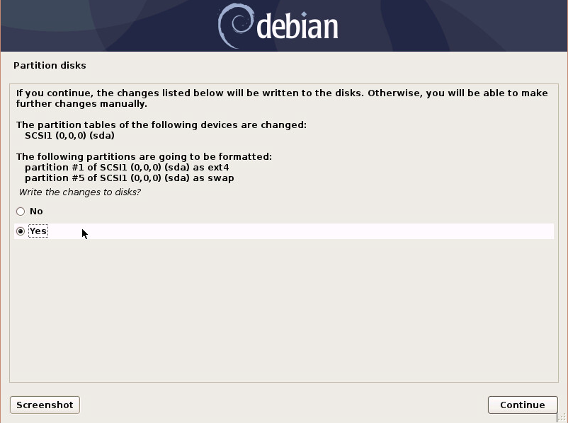 برای بزرگتر شدن عکس روی آن کلیک کنید  نام:	debian-10-write-change-disk-26.png نمایش ها:	0 اندازه:	141.1 KB شناسه:	26739