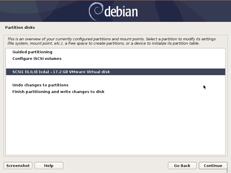 برای بزرگتر شدن عکس روی آن کلیک کنید  نام:	debian-10-partition-disk-configuration-14.png نمایش ها:	0 اندازه:	135.8 KB شناسه:	26727