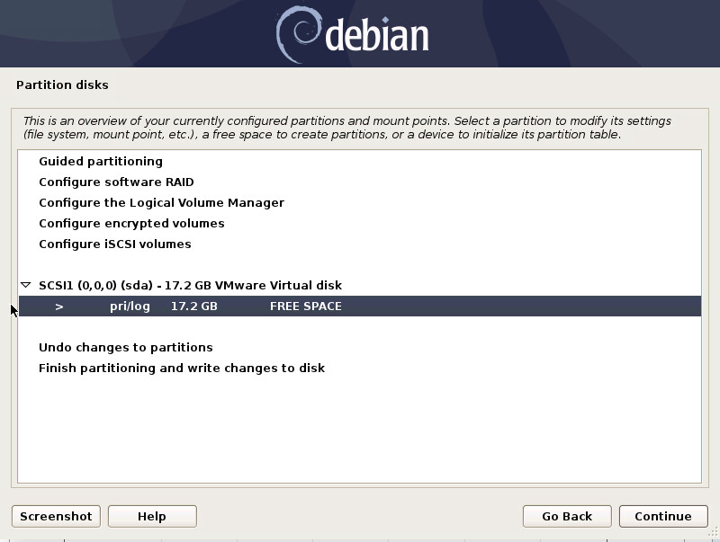 برای بزرگتر شدن عکس روی آن کلیک کنید  نام:	debian-10-partition-disk-configuration-16.png نمایش ها:	0 اندازه:	156.9 KB شناسه:	26729