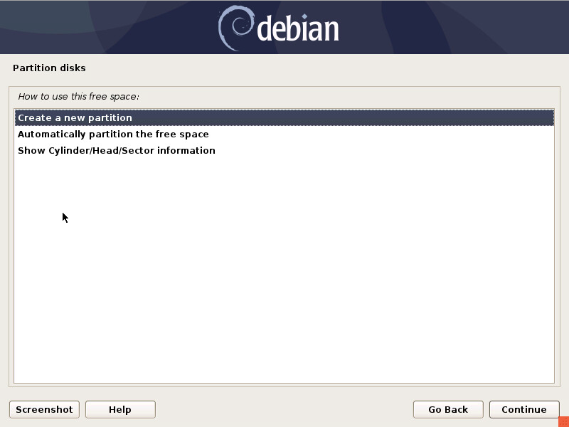 برای بزرگتر شدن عکس روی آن کلیک کنید  نام:	debian-10-create-new-partition-17.png نمایش ها:	0 اندازه:	79.1 KB شناسه:	26730