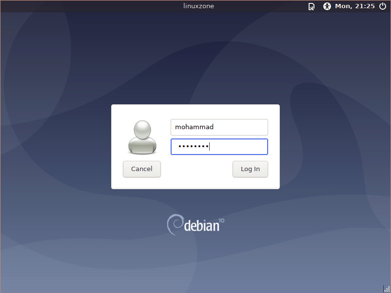 برای بزرگتر شدن عکس روی آن کلیک کنید  نام:	debian-10-login-page-39.png نمایش ها:	0 اندازه:	83.5 KB شناسه:	26752