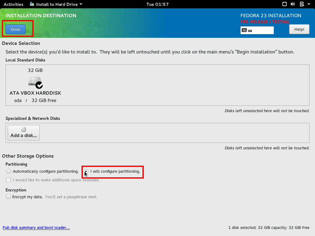 برای بزرگتر شدن عکس روی آن کلیک کنید  نام:	Configure-Installation-Destination.png نمایش ها:	1 اندازه:	32.6 KB شناسه:	20230