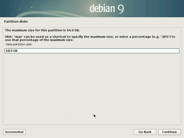 برای بزرگتر شدن عکس روی آن کلیک کنید  نام:	28-Set-Root-Partition-Size-linux-zone.org.png نمایش ها:	1 اندازه:	17.5 KB شناسه:	21988