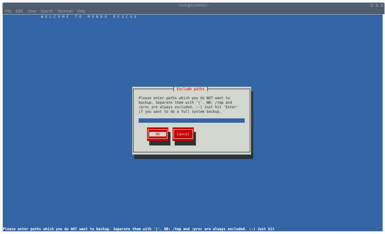 نحوه نصب Mondo Rescue در redhat