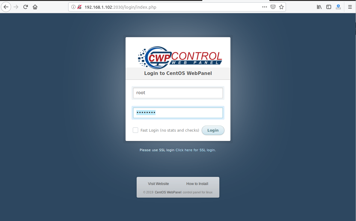 برای بزرگتر شدن عکس روی آن کلیک کنید

نام:	CentOS-Web-Panel-Admin-Login-6.png
نمایش ها:	730
اندازه:	99.0 KB
شناسه:	26189