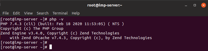 چک کردن ورژن php در centos 8