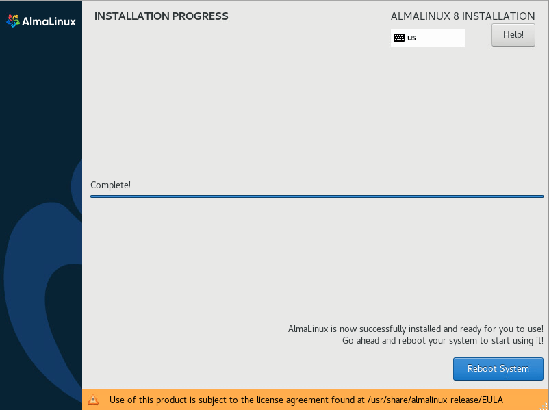 how to install almalinux