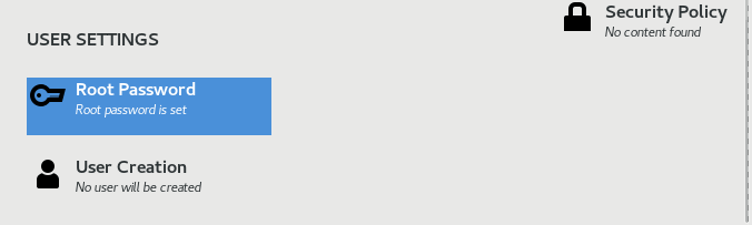 تعریف پسورد برای یوزر root در راکی لینوکس