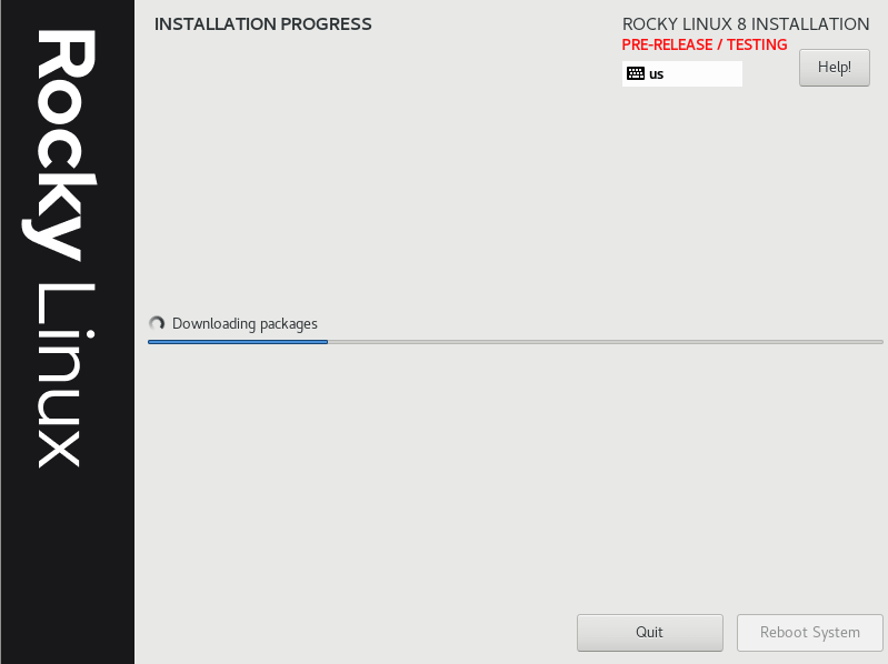 نحوه نصب rocky linux 8 server & desktop