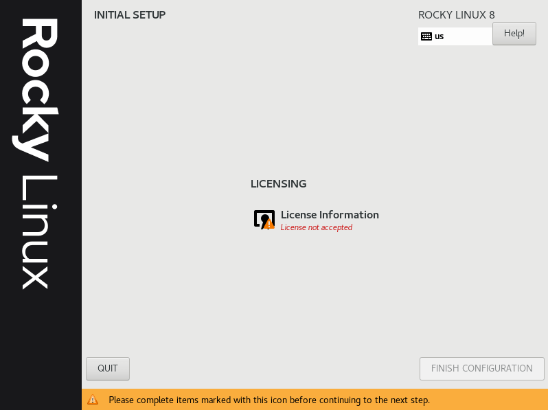 how to install rocky linux 8 desktop and server