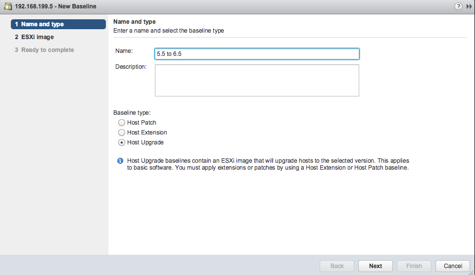 برای دیدن سایز بزرگ روی عکس کلیک کنید  نام: vmware-vcenter-update-manager-name-baseline.png مشاهده: 1 حجم: 40.5 کیلو بایت