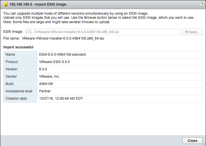 برای دیدن سایز بزرگ روی عکس کلیک کنید  نام: vmware-vcenter-update-manager-import-esxi-image (1).png مشاهده: 1 حجم: 53.0 کیلو بایت