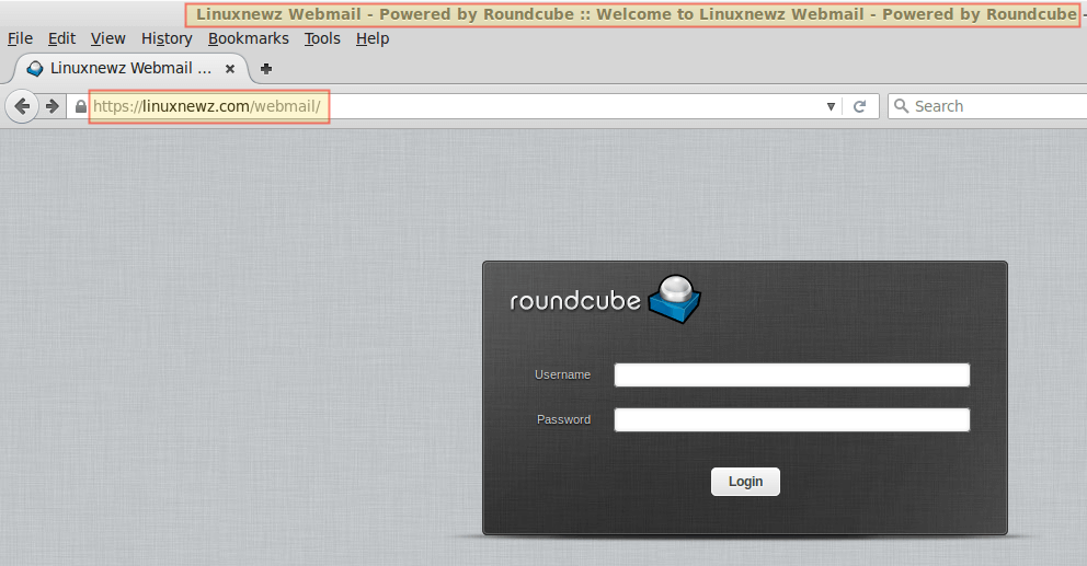 برای دیدن سایز بزرگ روی عکس کلیک کنید  نام: Roundcube-Webmail-Login.png مشاهده: 1 حجم: 96.5 کیلو بایت