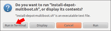 برای بزرگتر شدن عکس روی آن کلیک کنید  نام:	Run-MultiBoot-in-Terminal.png نمایش ها:	1 اندازه:	13.1 KB شناسه:	17787
