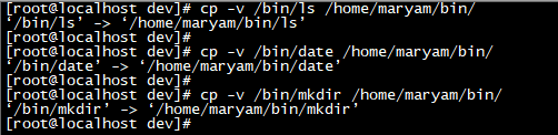chroot jail on linux