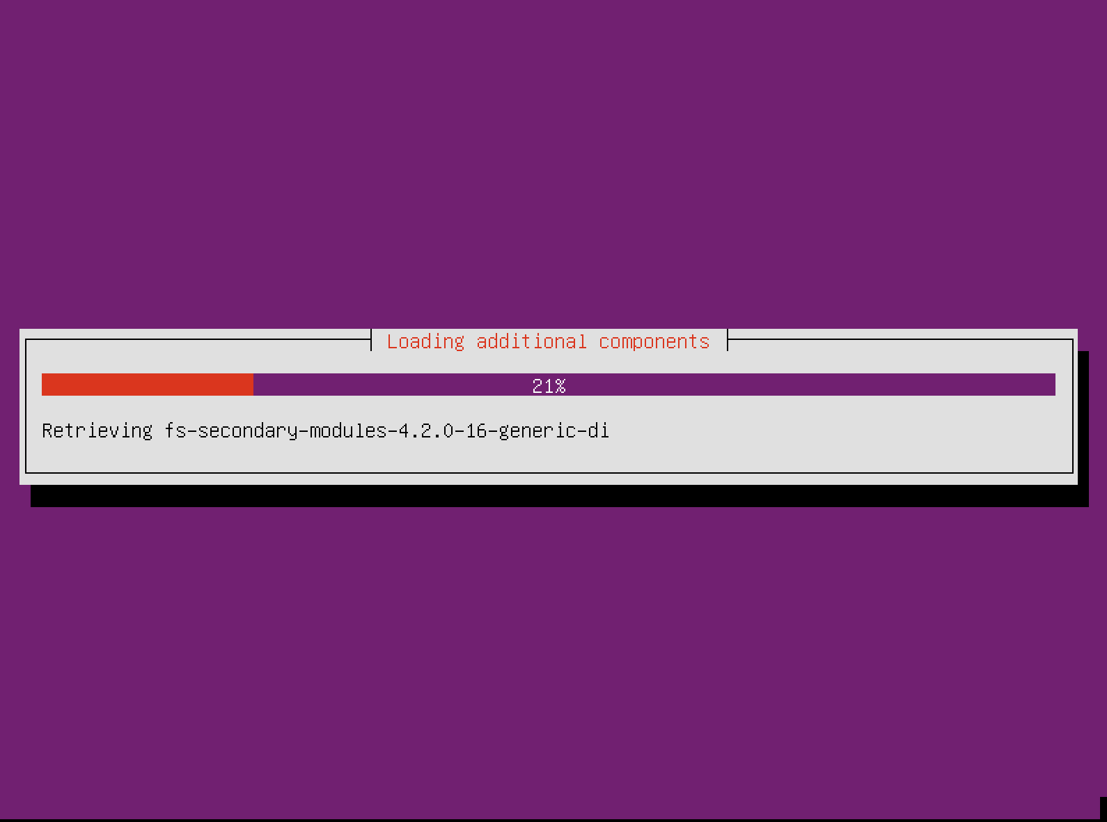 Click image for larger version  Name:	tecmint-ubuntu-15.10-loading-components.png Views:	1 Size:	2.7 KB ID:	20675