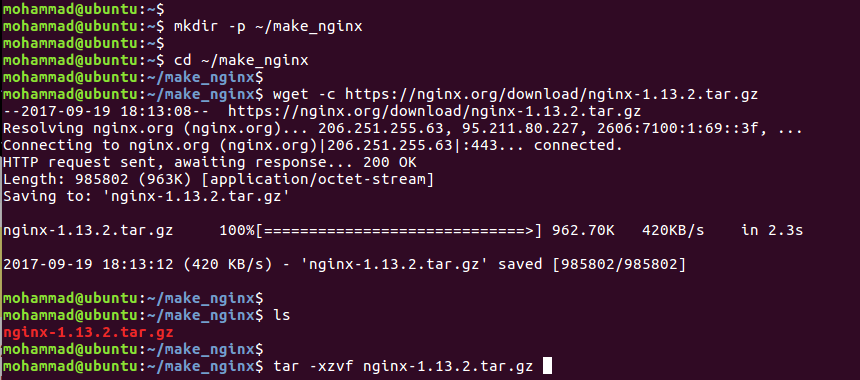 برای بزرگتر شدن عکس روی آن کلیک کنید  نام:	2-Download-Nginx-Source-Package.png نمایش ها:	1 اندازه:	15.7 KB شناسه:	22156