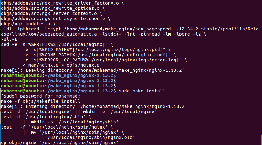 برای بزرگتر شدن عکس روی آن کلیک کنید  نام:	6-Install-Nginx-with-Ngx_Pagespeed.png نمایش ها:	1 اندازه:	18.3 KB شناسه:	22160