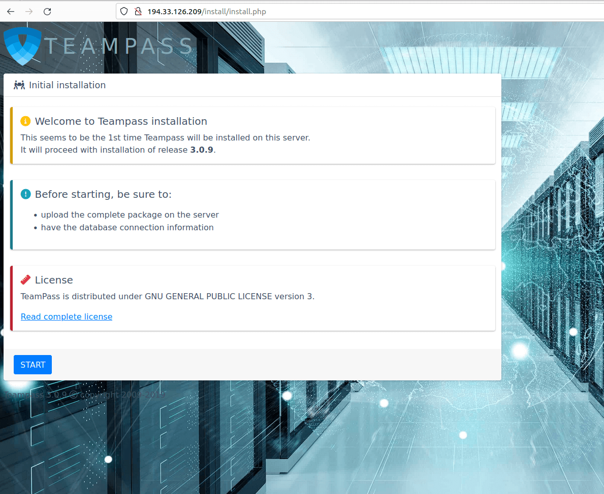 برای بزرگتر شدن عکس روی آن کلیک کنید  نام:	teampass-install-1.png نمایش ها:	0 اندازه:	308.7 KB شناسه:	29643