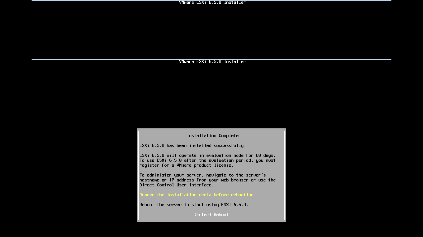 برای دیدن سایز بزرگ روی عکس کلیک کنید  نام: install esxi 6.5-12.png مشاهده: 1 حجم: 17.8 کیلو بایت
