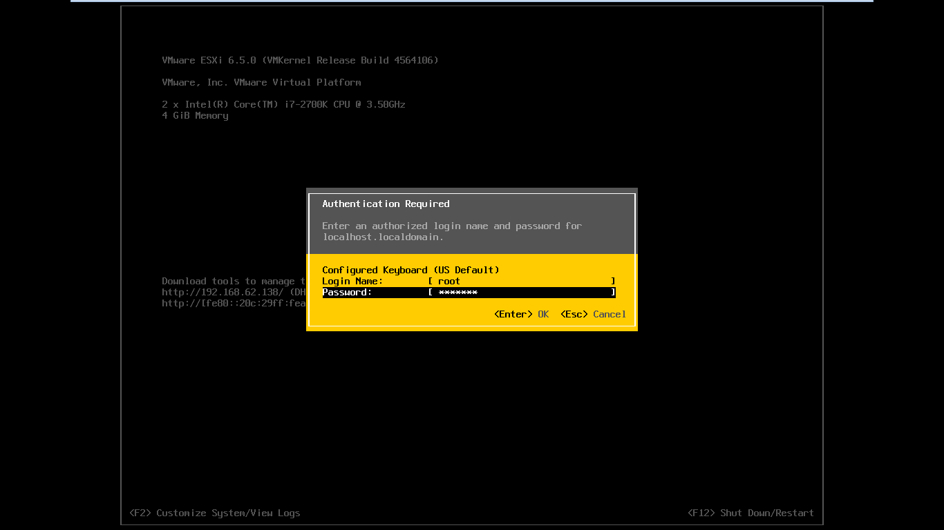 برای دیدن سایز بزرگ روی عکس کلیک کنید  نام: install esxi 6.5-14.png مشاهده: 1 حجم: 18.9 کیلو بایت
