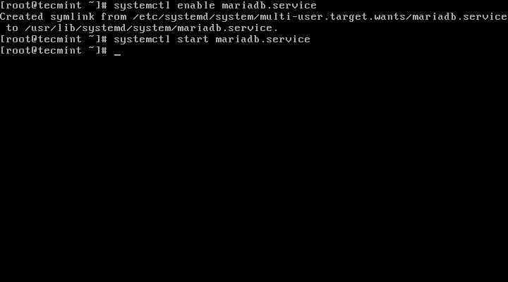 برای بزرگتر شدن عکس روی آن کلیک کنید  نام:	Enable-Start-MariaDB.png نمایش ها:	1 اندازه:	1.5 KB شناسه:	20332